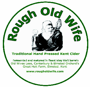 Real Kent Cider - Rough Old Wife logo